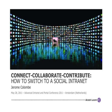 Alcatel-Lucent Social Intranet - Engage