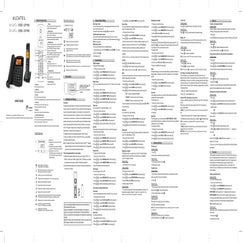 Alcatel phone-versatis-e100-combo-user-guide-en