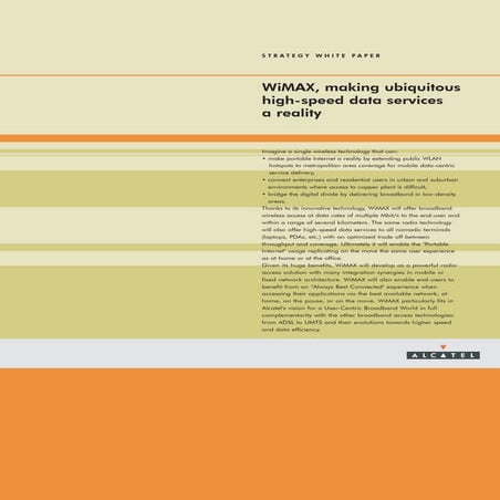 Alcatel Wimax Whitepaper (quantumwimax.com)