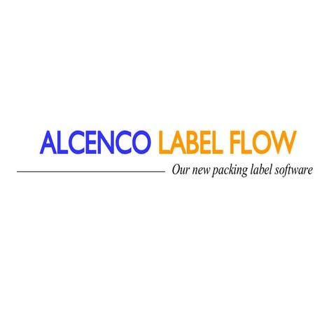 Alcenco Label Flow Tutorial