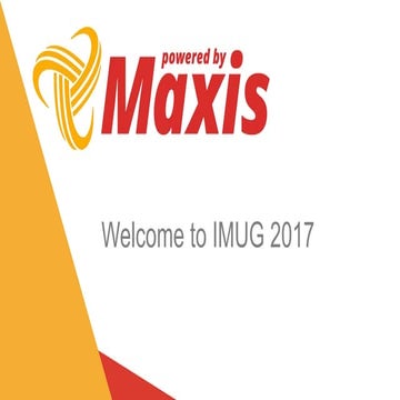 Maxis Alchemize imug 2017