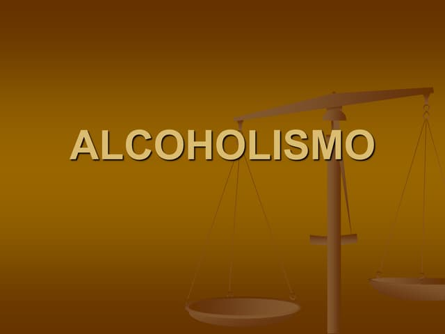Alchoolismo y una cultura de paz
