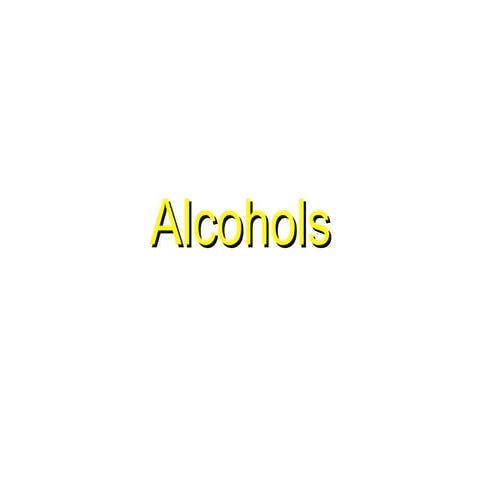 Alcohol