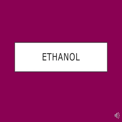 Alcohol basics | PPTX