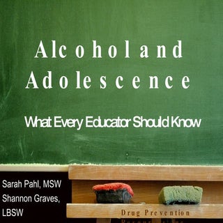 Alcohol And Adolescence   What Ever...