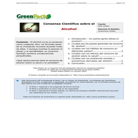 El alcohol y la COVID-19 lo que debe saber | PDF