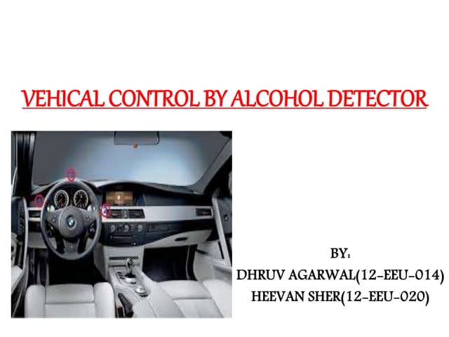 Alcohol detector
