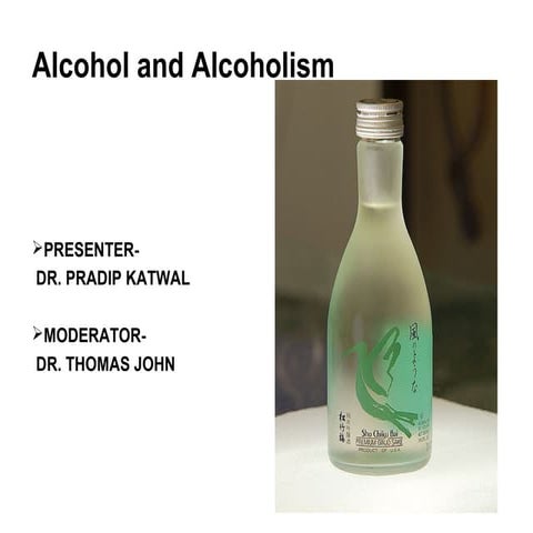 Alcoholism