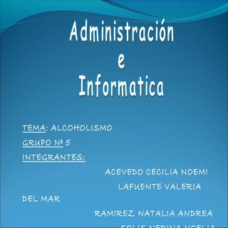 Alcoholismo y abuso del alcohol