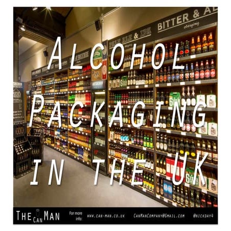 Alcohol Packaging in the UK