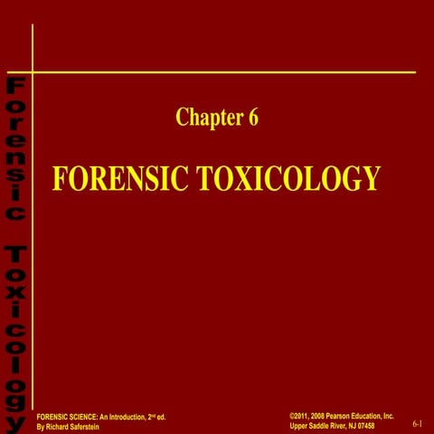 alcohol and medicolegal aspects  forensic toxicology