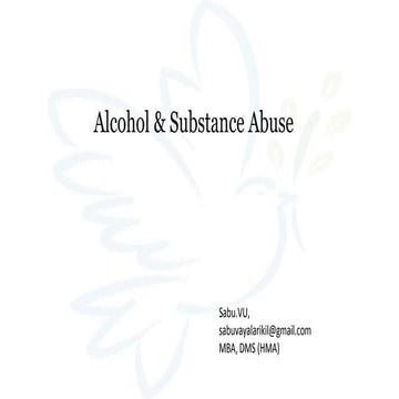 Alcohol & substance abuse