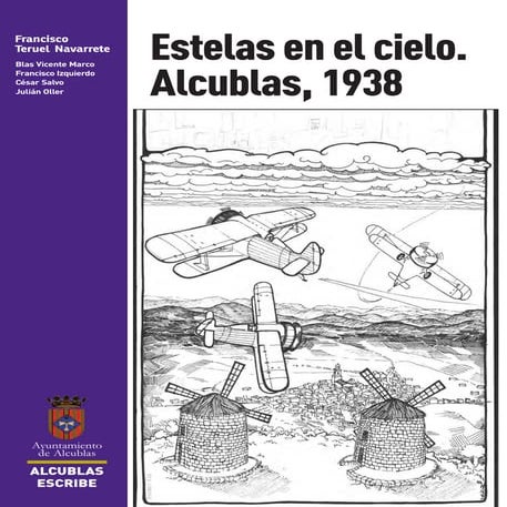 Libro Estelas en el cielo. Alcublas 1938