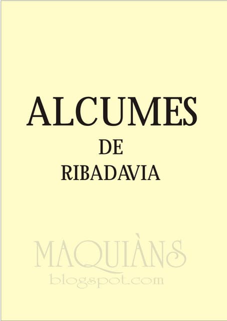 Alcumes de Ribadavia