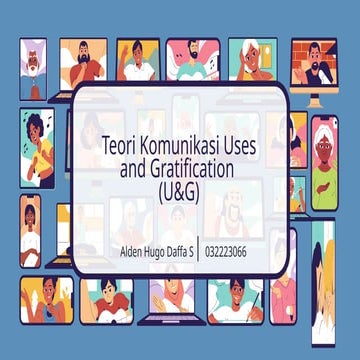 Uses and Gratification Theory | PPTX