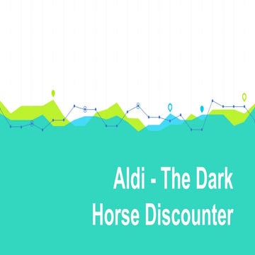 Aldi The dark house Discounte