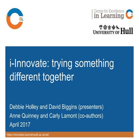 Innovating in higher education learning - 3 techniques to try out