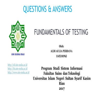 Aldi questions fundamentals of testing