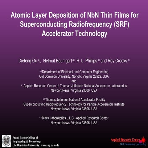 Phillips - Atomic Layer Deposition of NbN Thin Films for ...