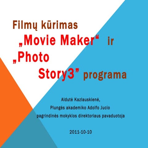 Aldute's Movie Make ir Photo  Story3