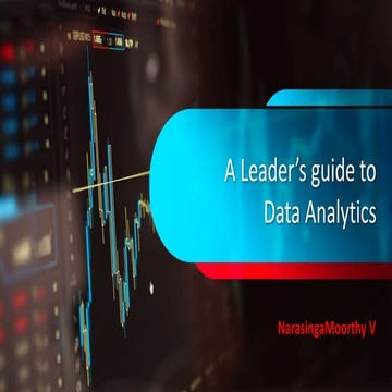 A leader's guide to data analysis
