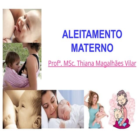 ALEITAMENTO MATERNO INFANTIL - NUTRIÇÃOO
