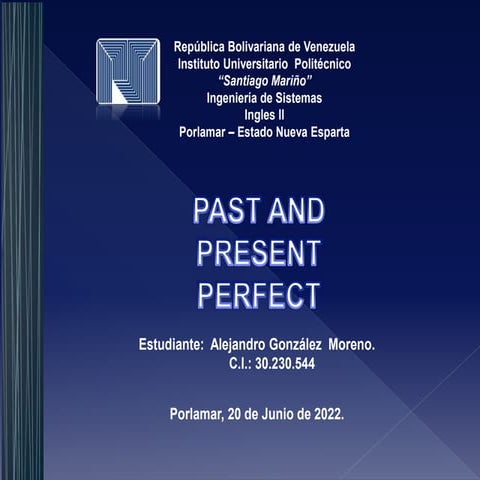 Alejandro González Ingles II CI 3023044 Presentación Infinitive and Gerunds.pptx
