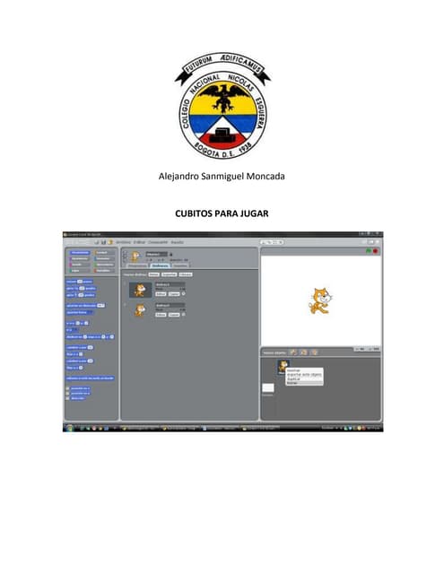 CUBITOS PARA JUGAR