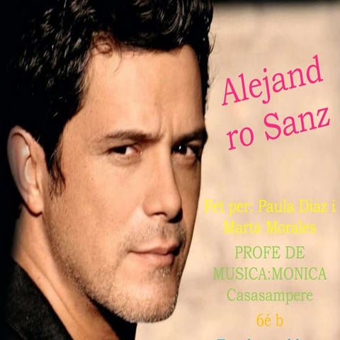Alejandro sanz
