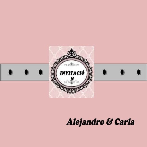 Invitación Alejandro y carla