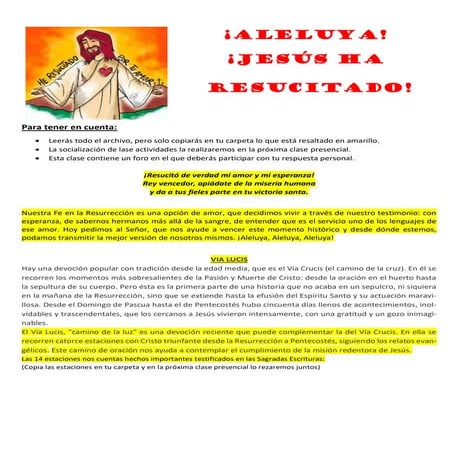 VIDA , PASIÓN, MUERTE Y RESURRECCIÓN DE JESUCRISTO | PDF