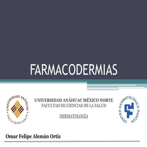 Farmacodermias