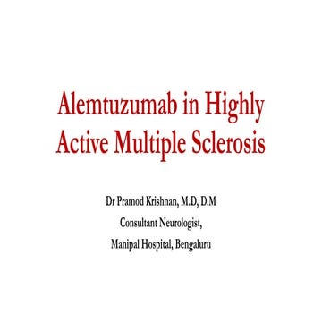 Multiple sclerosis case scenario study based | PPT