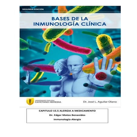 Alergia medicamentos  libro de inmunologia