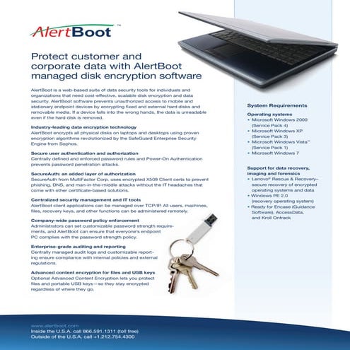 AlertBoot Datasheet