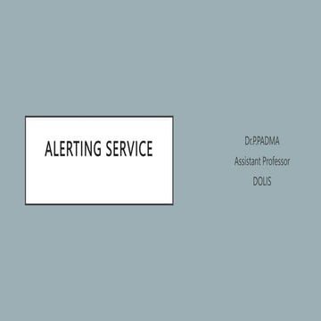 alerting services.pptx