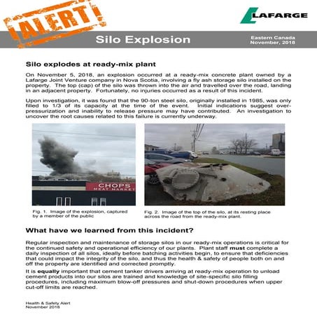 SAFETY ALERT | serious event silo explosion_11 5 2018 rv2