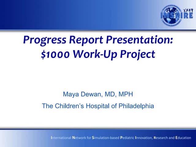 The $1000 Work-Up Project