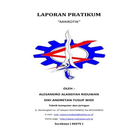 laporan praktikum menggunakan mikrotik