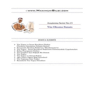 Yüz Okuma Sanatı