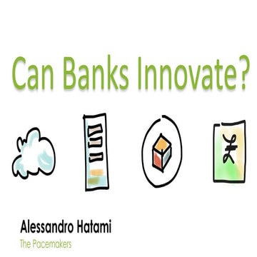 Alessandro Hatami, The Pacemakers @ "How to Build a New Bank" Seminar