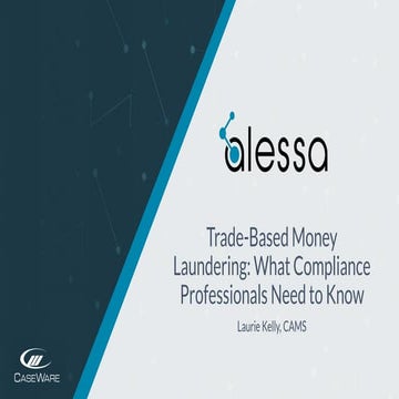 Trade-Based Money Laundering: What Compliance Professionals Need to Know