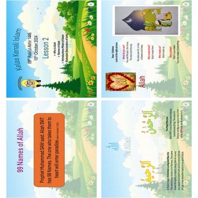 A Lesson 2 Islamic teaching Islamic teaching | PDF