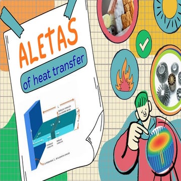 ¡ALETAS DE TRANSFERENCIA DE CALOR Y AISLAMIENTO TÉRMICO!