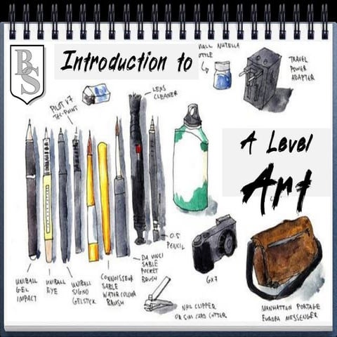 A level art induction 20