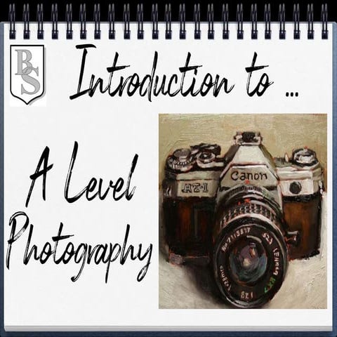 A level photography intro and summer work 20