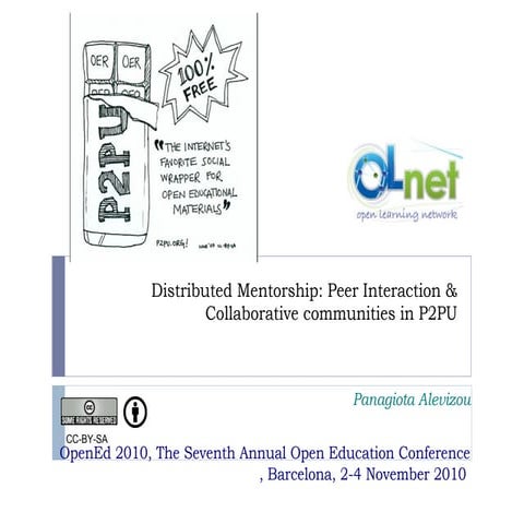 Alevizou_ Distributed Mentorship P2PU