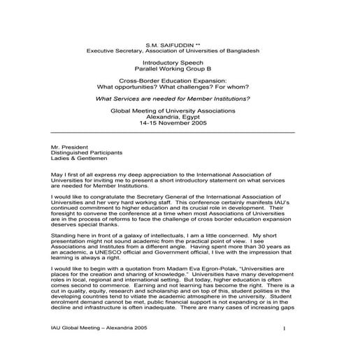 Alex. papers gm s. m. saifuddin