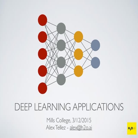 Alex Tellez, Deep Learning Applications
