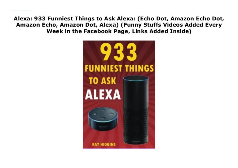 things to ask amazon echo dot